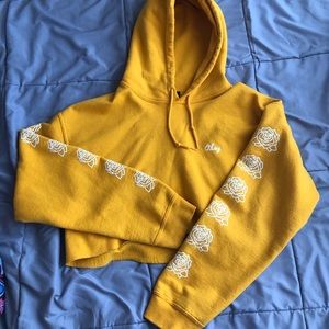 Yellow Obey Hoodie